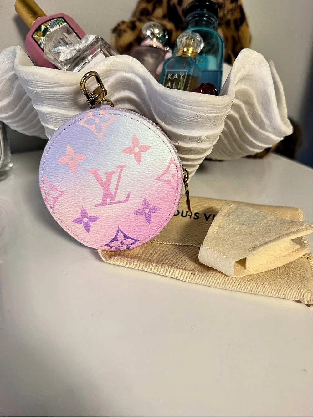Louis Vuitton Sunrise Pastel zipped coin pouch 💜✨ limited edition ✨